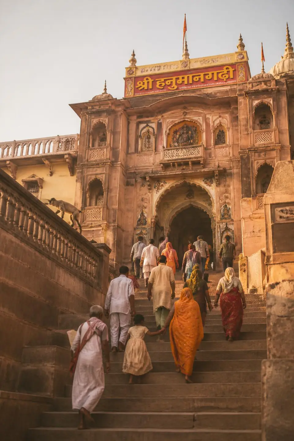 Hanuman Garhi in Ayodhya